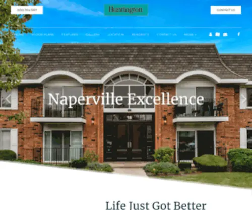 Huntingtonapartments.com(Apartments for Rent in Naperville) Screenshot