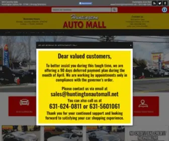 Huntingtonautomall.net(Huntington Auto Mall) Screenshot