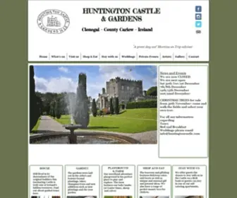 Huntingtoncastle.com(Huntington Castle and Gardens Clonegal Carlow Irish Castle) Screenshot
