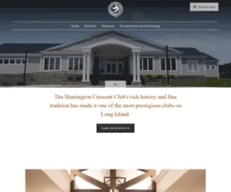 Huntingtoncrescentclub.com(Huntington Crescent Club) Screenshot