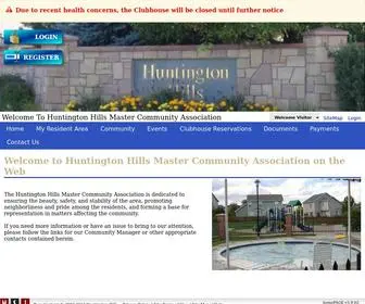 Huntingtonhills.org(Huntington Hills Master Community Association) Screenshot