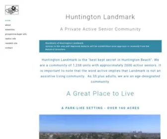 Huntingtonlandmark.com(Huntington Landmark) Screenshot