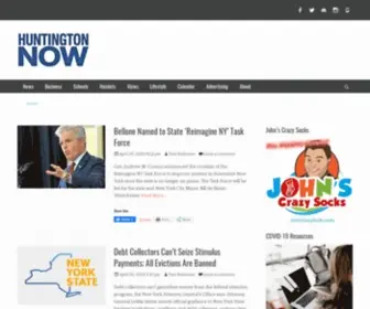Huntingtonnow.com(Huntington Long Island news and events) Screenshot