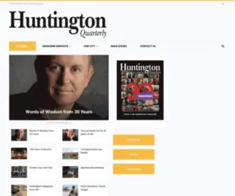 Huntingtonquarterly.com(Huntingtonquarterly) Screenshot