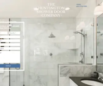 Huntingtonshowerdoor.com(Shower Door Enclosures) Screenshot