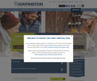 Huntingtonsociety.ca(Huntington Society of Canada) Screenshot