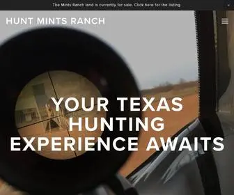 Huntmintsranch.com(Hunt Mints Ranch) Screenshot