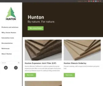 Hunton.ae(Hunton Fiber) Screenshot
