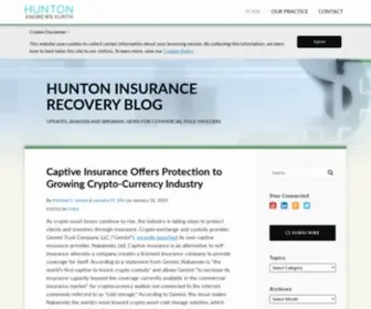 Huntoninsurancerecoveryblog.com(Hunton Insurance Recovery Blog) Screenshot