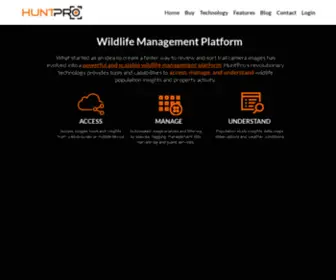 Huntpro.app(Wildlife Management Platform) Screenshot
