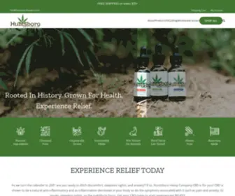 Huntsborohempco.com(Huntsboro Hemp Company) Screenshot