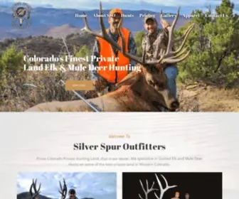 Huntsilverspuroutfitters.com(Silver Spur Outfitters) Screenshot