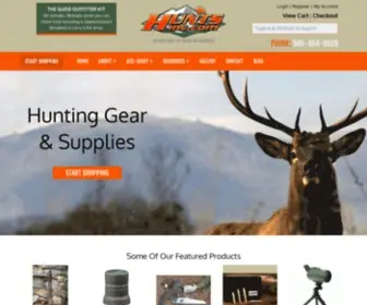 Huntsinc.com(Hunts inc) Screenshot