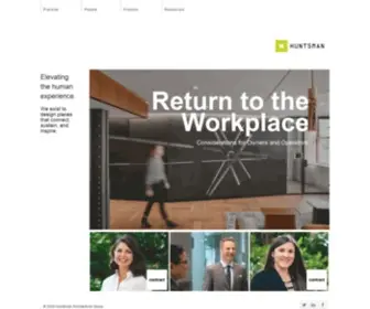 Huntsmanag.com(Huntsman Architectural Group) Screenshot
