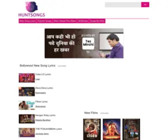 Huntsongs.com(Bollywood Songs Playlist) Screenshot