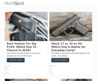 Huntspot.com(Go Beyond Hunting With Us) Screenshot