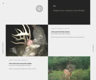 Huntstraightarrow.com(Iowa Trophy Whitetail Hunts) Screenshot