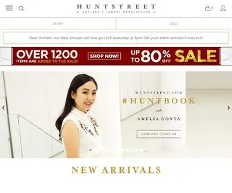 Huntstreet.com(Authentic Luxury Marketplace) Screenshot