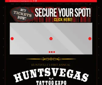 Huntsvegastattooexpo.com(Huntsvegas Tattoo Expo) Screenshot