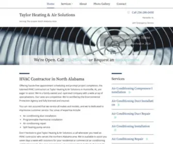Huntsvillealhvac.com(Hvac Contractor Huntsville) Screenshot