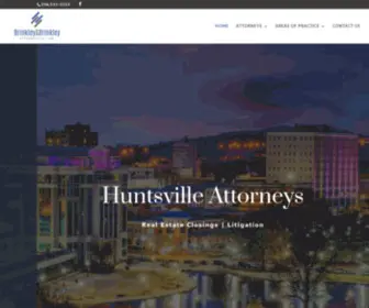 Huntsvilleattorneys.com(Brinkley & Brinkley) Screenshot