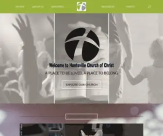 Huntsvillecoc.com(Huntsville Church of Christ) Screenshot