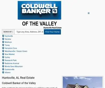 Huntsvillecoldwellbanker.com(Huntsville Real Estate) Screenshot