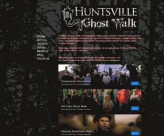 Huntsvilleghostwalk.com(Huntsville Ghost Walk) Screenshot