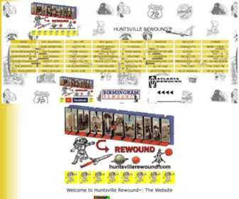 Huntsvillerewound.com((AL/USA) Rocket City USA) Screenshot