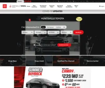 Huntsvilletoyotapm.com(Huntsvilletoyotapm) Screenshot