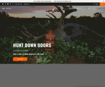 Huntupwind.com(100% Money Back Guaranteed Eliminates odors) Screenshot
