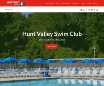 Huntvalleyswimclub.org(Hunt Valley) Screenshot