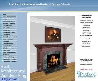 Huntwoodworking.com(Millwork) Screenshot