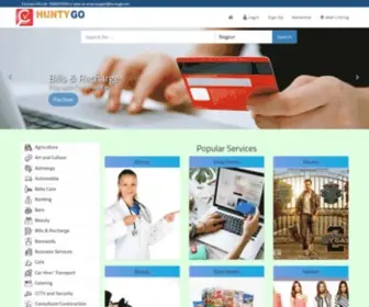 Huntygo.com(The best online business registration site in Nagpur) Screenshot