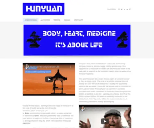 Hunyuaninstitute.com(The Zheng Qinan Project) Screenshot