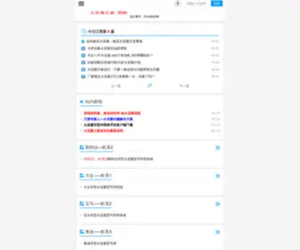 Huohuasai.org.cn(火花塞) Screenshot