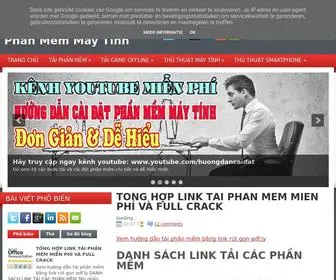 Huongdancaidat.net(TỔNG HỢP LINK TẢI PHẦN MỀM MIỄN PHÍ VÀ FULL CRACK) Screenshot