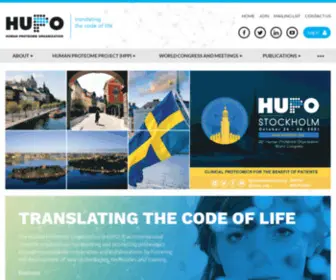 Hupo.org(Hupo) Screenshot