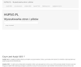 Hupso.pl(Hupso) Screenshot