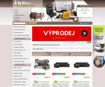Hura-Nabytek.cz(Internetový obchod a pokladní systém zdarma) Screenshot