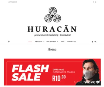 Huracan.co.za(Huracãn) Screenshot