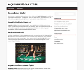 Huracanfutbol.com(Kaçak Bahis Siteleri) Screenshot