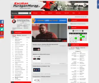 Huraganmorag.pl(MKS Huragan Morąg) Screenshot