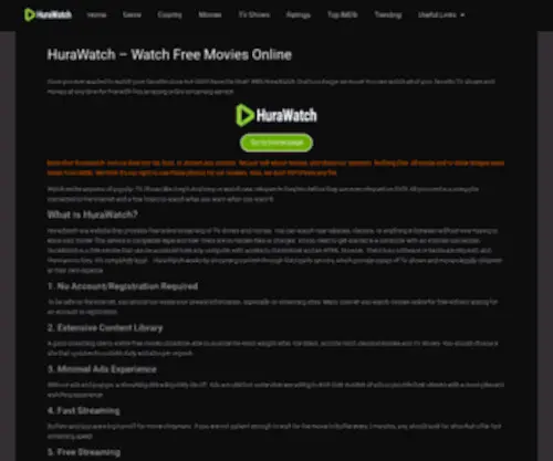 Hurawatch.com.co(Watch Movies) Screenshot