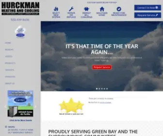 Hurckmanheating.com(Hurckman Heating & Cooling) Screenshot