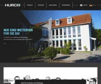 Hurco.de(CNC-Maschinen-Hersteller I HURCO® GmbH) Screenshot