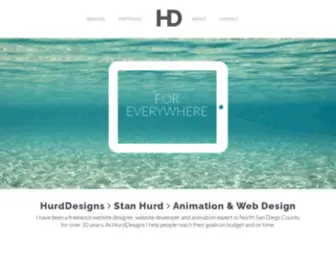 Hurddesigns.com(Website Design & Website Development) Screenshot