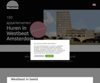 Hureninwestbeat.nl(Moderne huurappartementen in Amsterdam Nieuw West. Westbeat) Screenshot