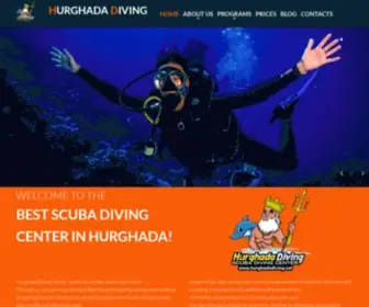 Hurghadadiving.net(Hurghada diving) Screenshot