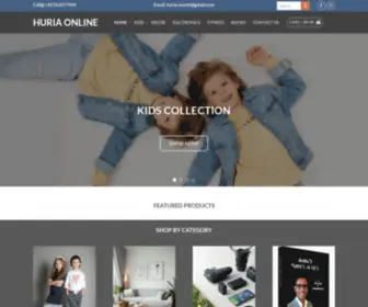 Huriaonline.com(Online Store) Screenshot